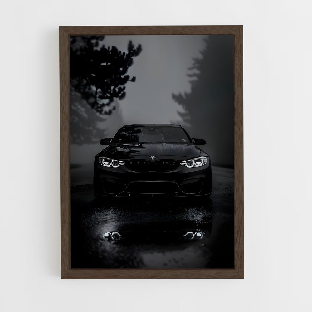 Poster Rainy Ride – affiche BMW (vue 5)